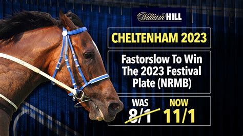 Cheltenham Festival enhanced odds: Fastorslow to win 2023 .